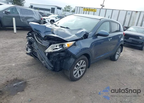 2014 Kia Sportage Lx из США, поврежденный, VIN KNDPB3AC4E7668918
